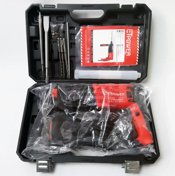 28mm 3.3J Corded Jack Hammer Drill Breaker Drilling Macihne - Hình ảnh 4
