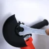 angle grinder wheel guard and spanner wrench