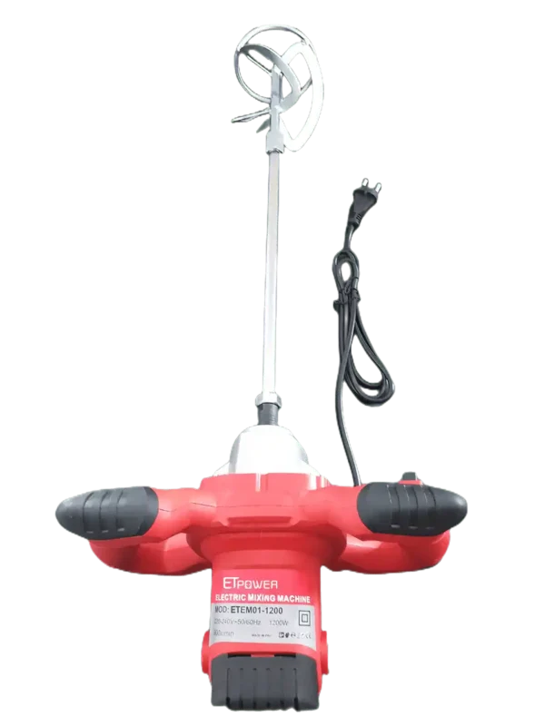 mezclador de barro eléctrico portátil
