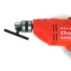 using wrench to fix the chuck tightly