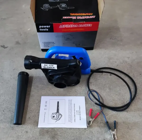 12V/24V Hitachi type DC Electric Air Dust Cleaning Blower - Resim 4