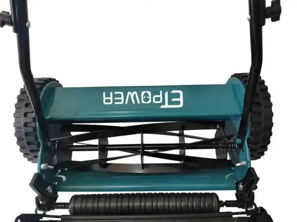 16-inch Portable Manual Lawn Push Reel Mower With Adjustable Blade Height - Image 5